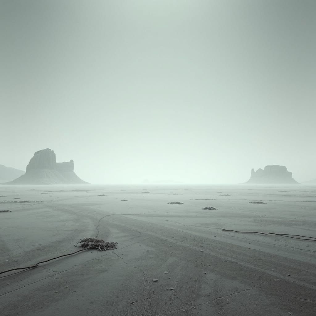 An unknown place in the middle of nowhere  by @Neuralite