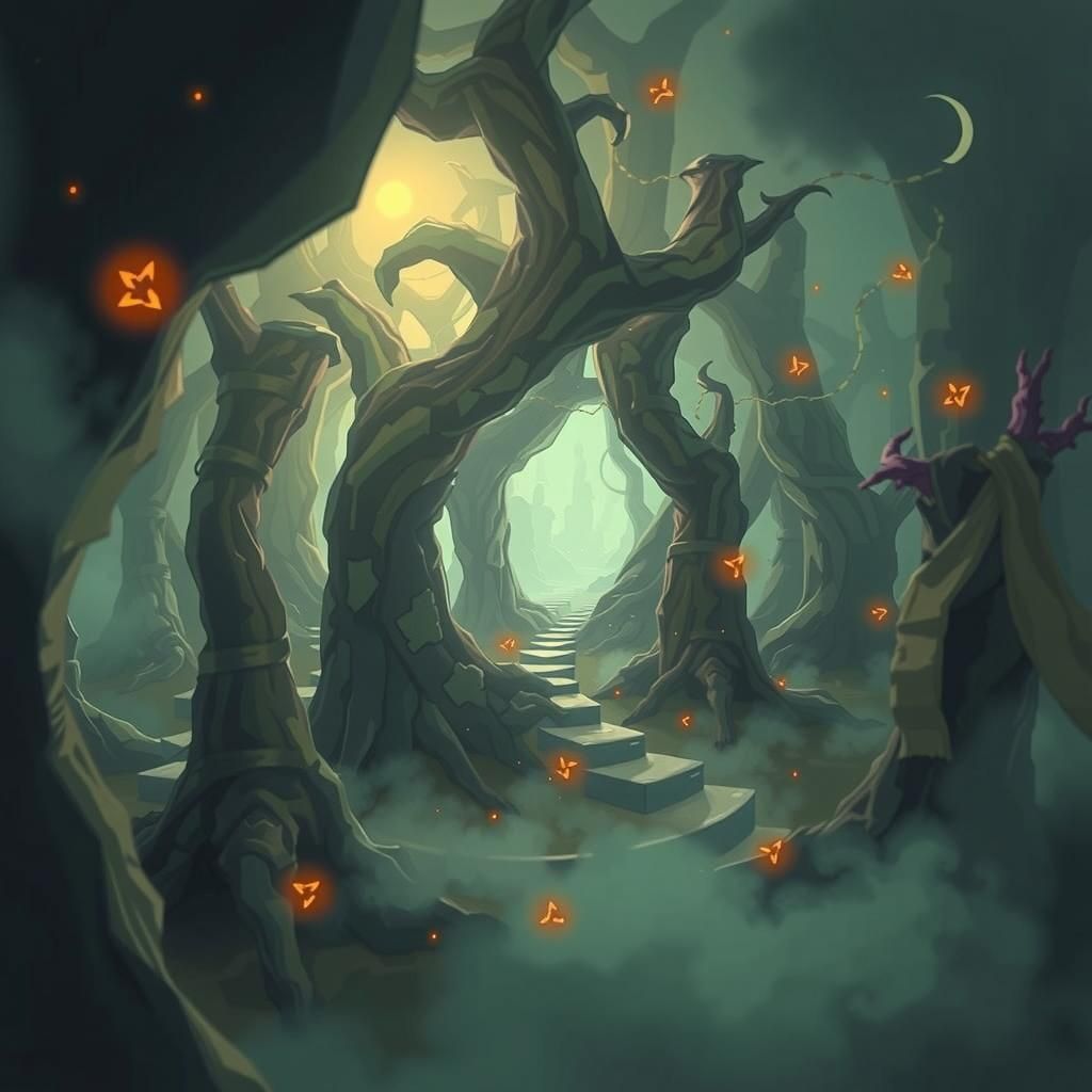 Ethereal Labyrinth of Light and Serendipity