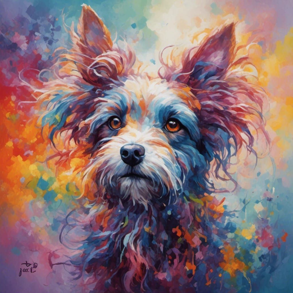  <lora:CaroBadging:1.0>dog