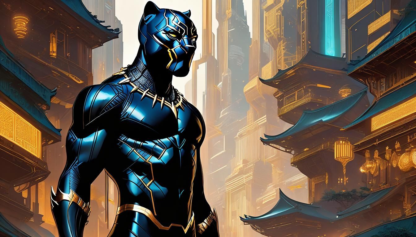 Black Panther - AI Generated Artwork - NightCafe Creator