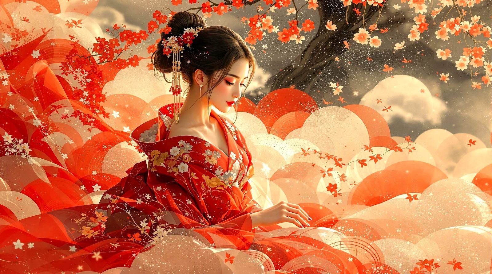 Delicate Crimson  by @The Leycer