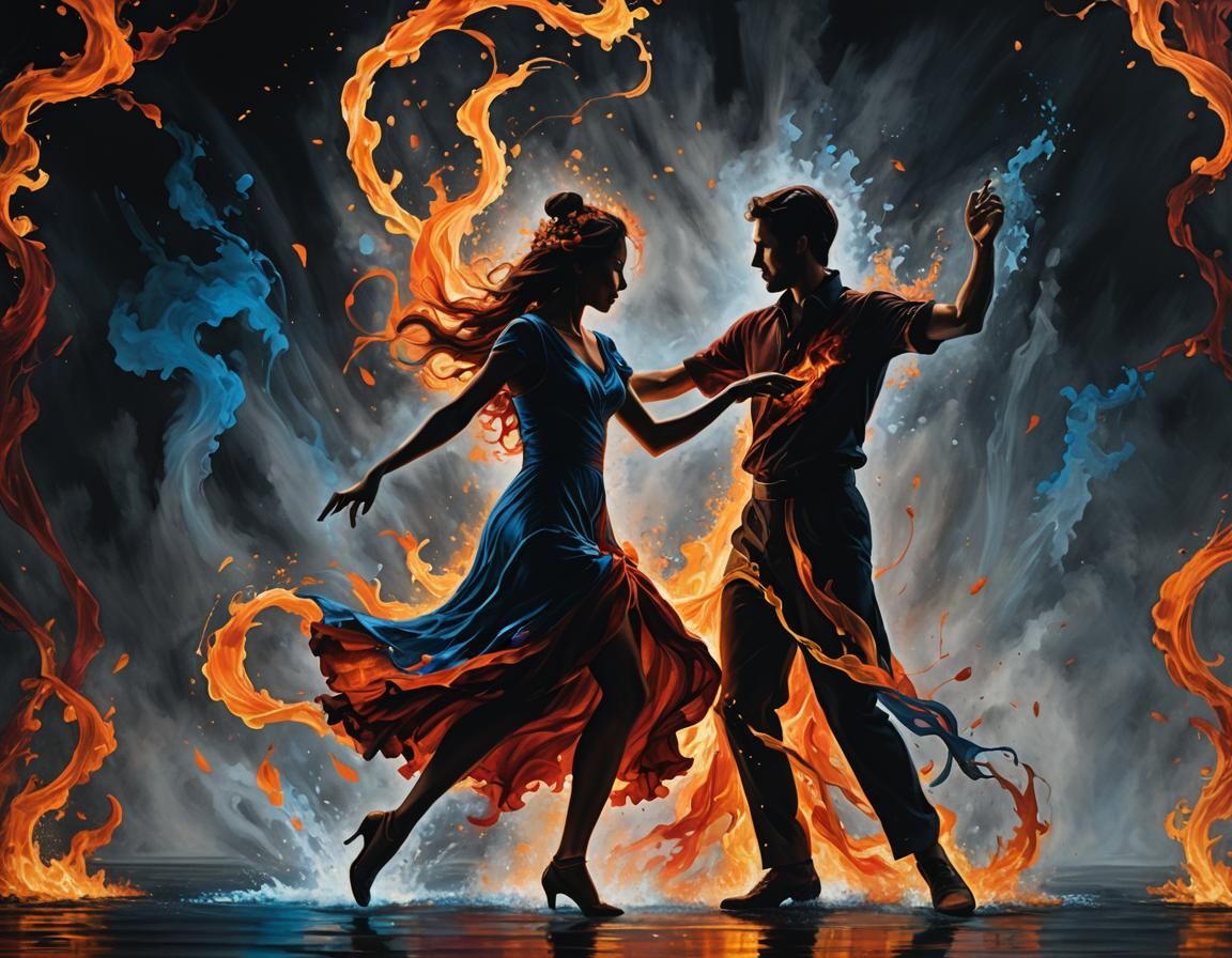 Dancing fire 🔥