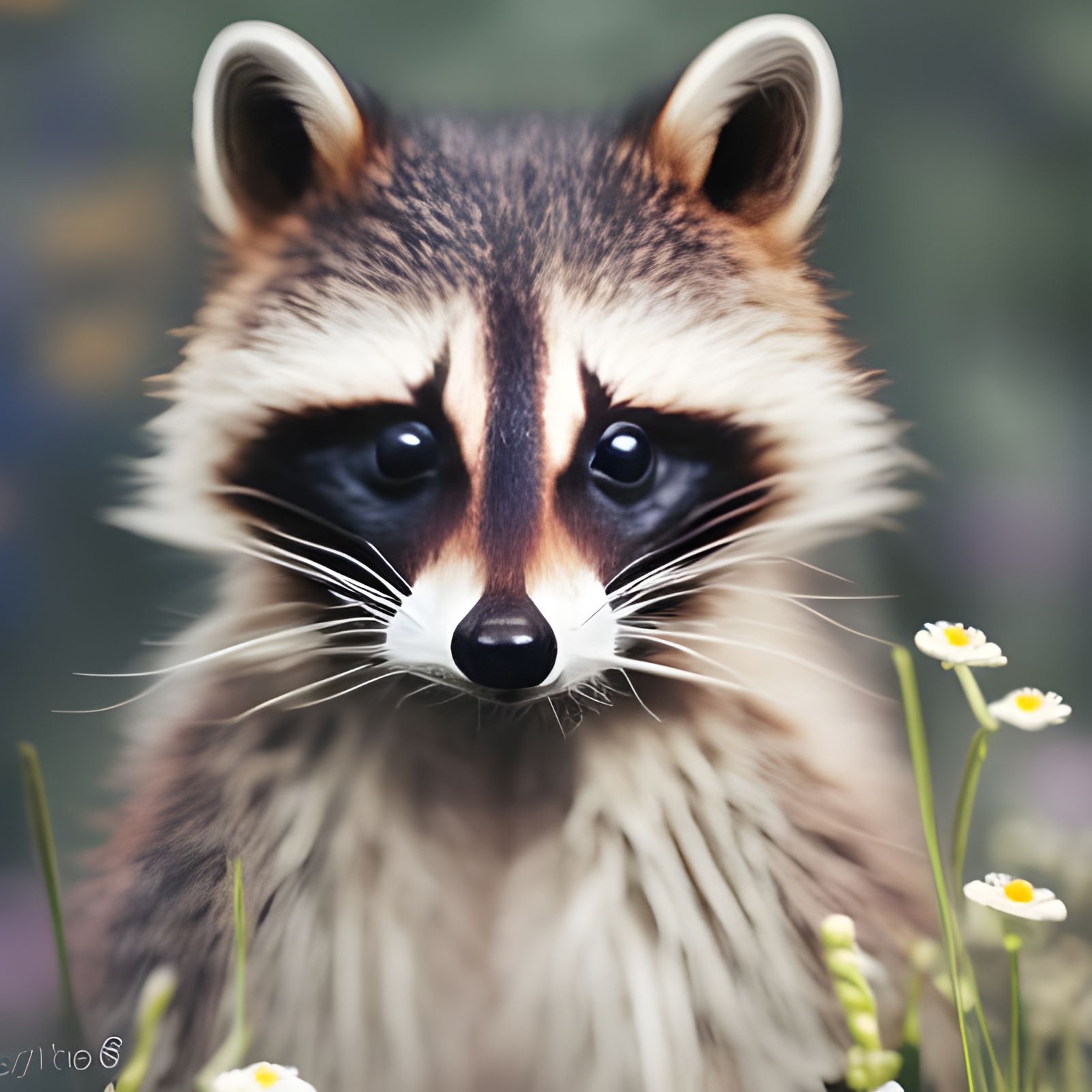 Raccoon  by @Elaine AJ