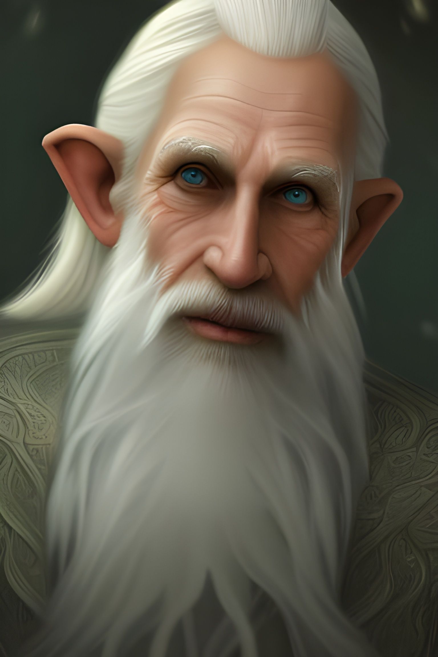 Wise old Elf - AI Generated Artwork - NightCafe Creator