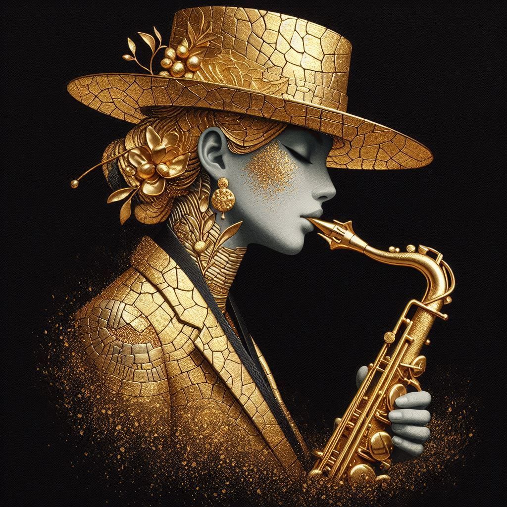 La saxophoniste