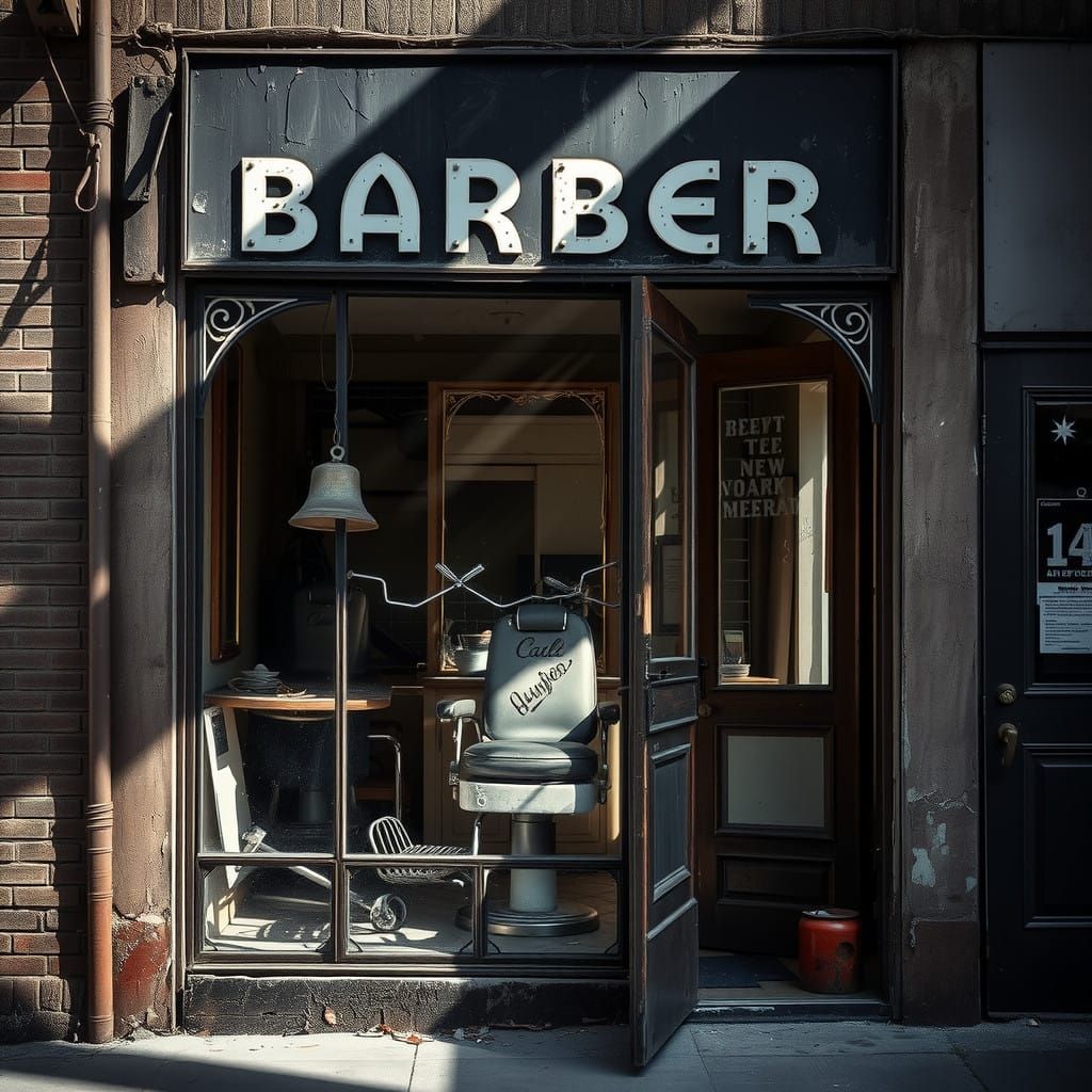 Early Barbershop  by @Snaz