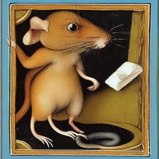What a stupid Shah - he didn’t think about mice! 
Classical ...