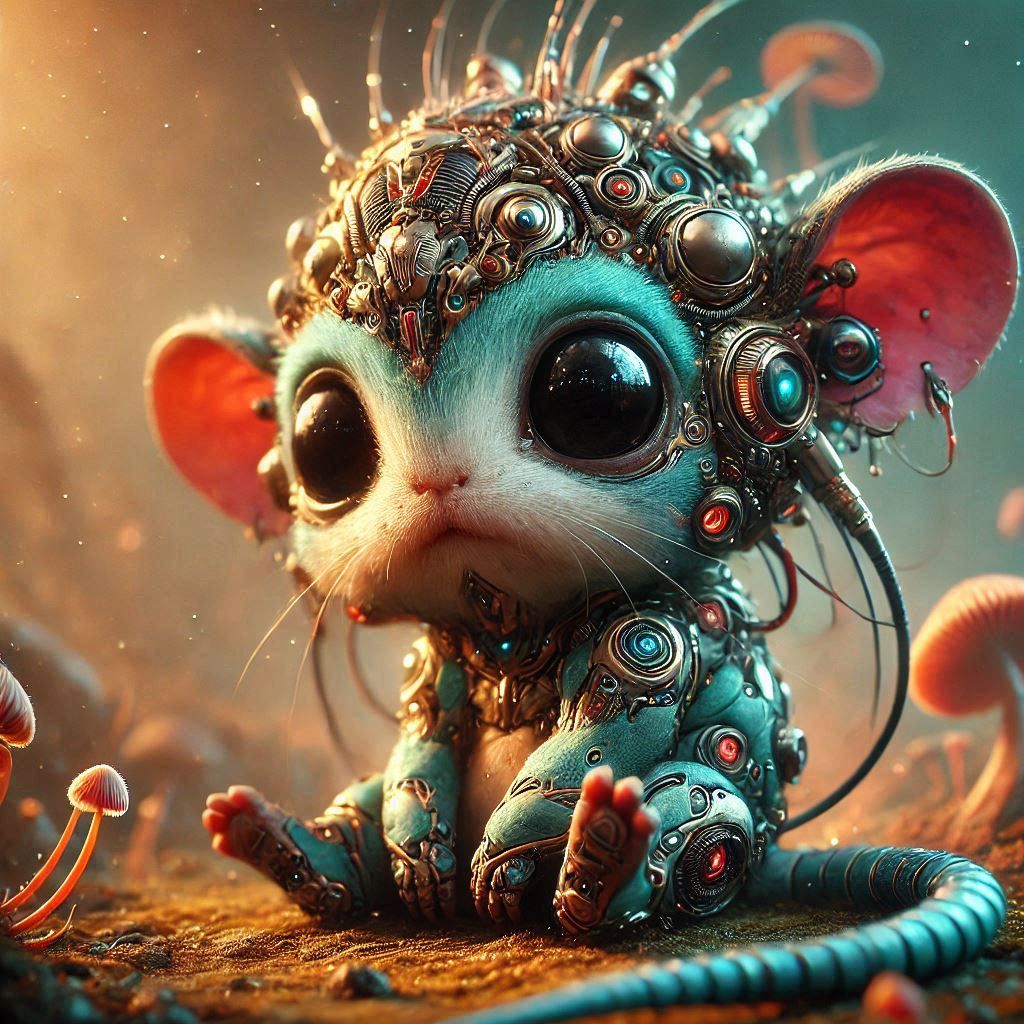 adorable fairy-tale fantasy creature portrait..