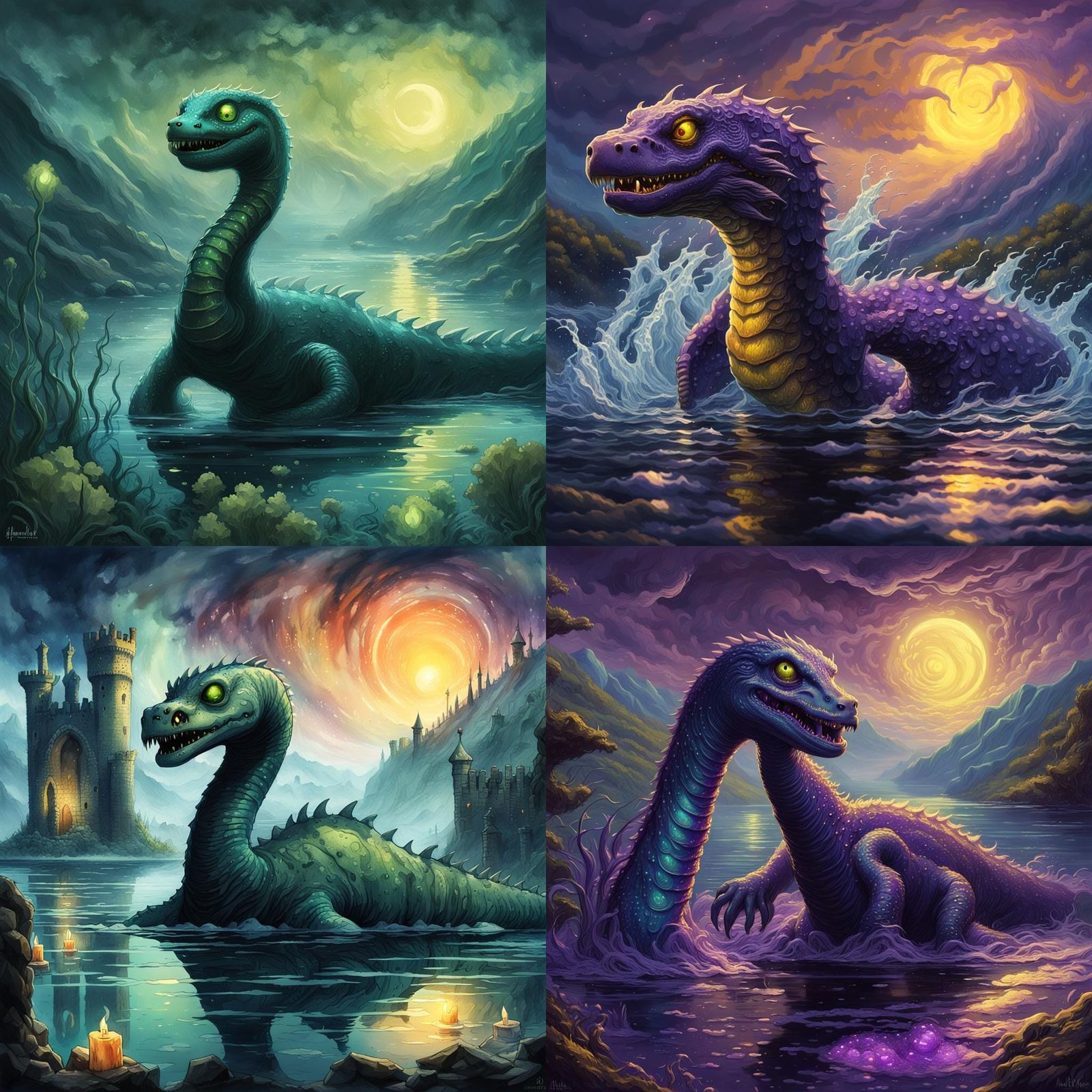 Baby Loch Ness Monsters