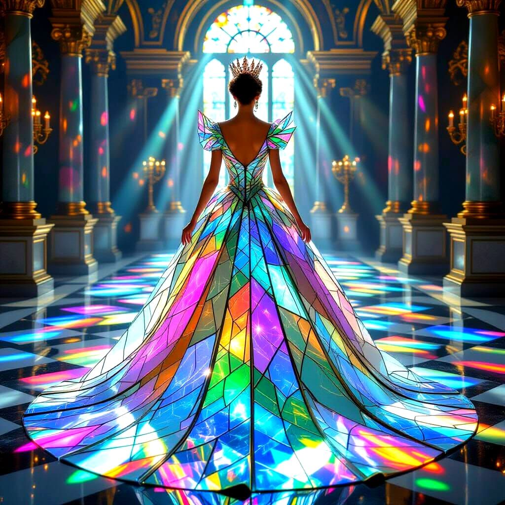 Prismatic Queen   by @Hallkatla