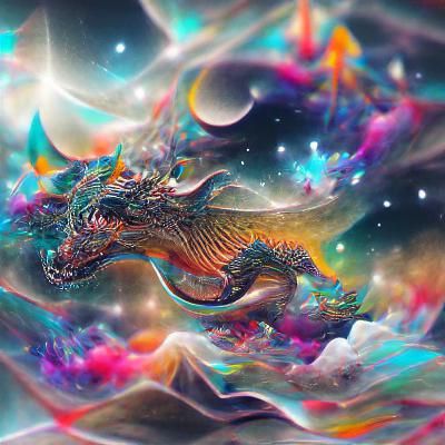 Wood Dragon - AI Generated Artwork - NightCafe Creator