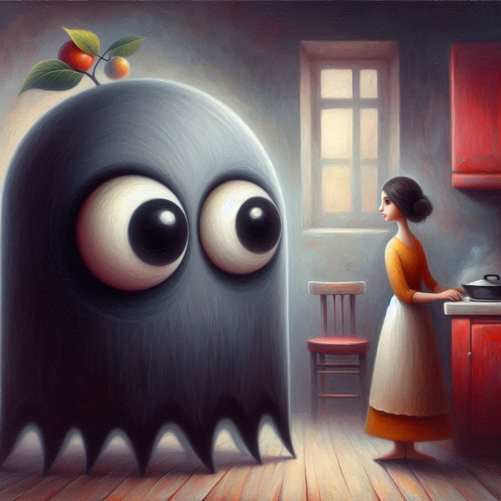 Pacman in the kitchen