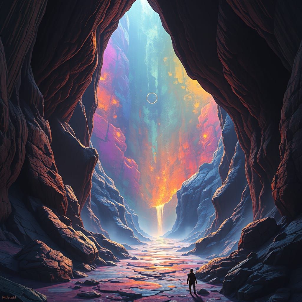 Girl Plays Piano in Burning Forest: Matte Painting