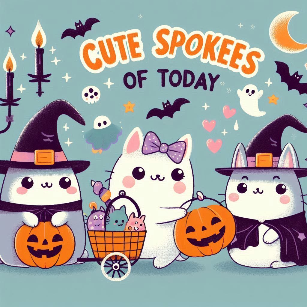Cute Spookees of Today - Congrats on 2nd or 3rd Place in the Dark Spooktober Daily Challenge #22-25