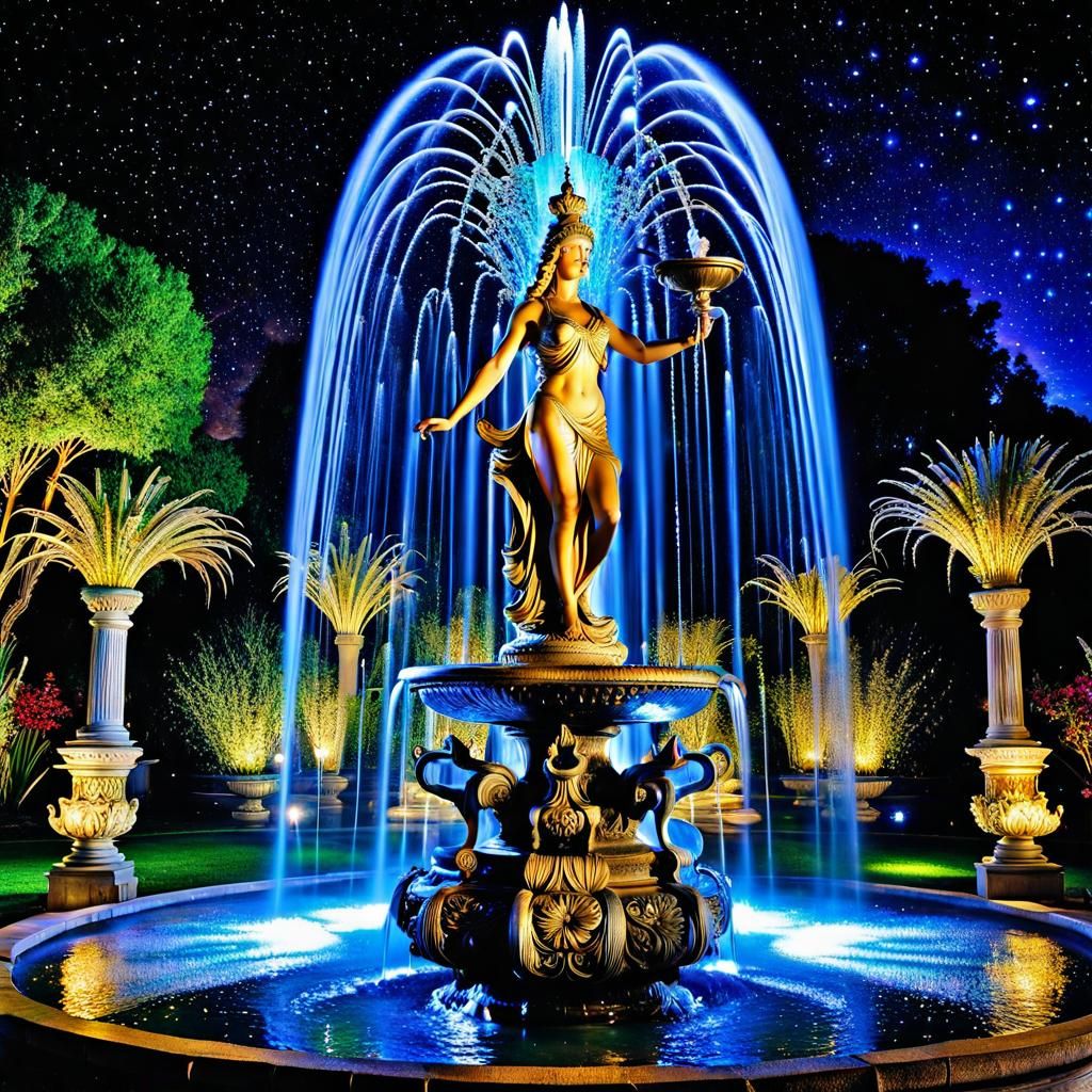 ✨Luxurious water spectacle✨