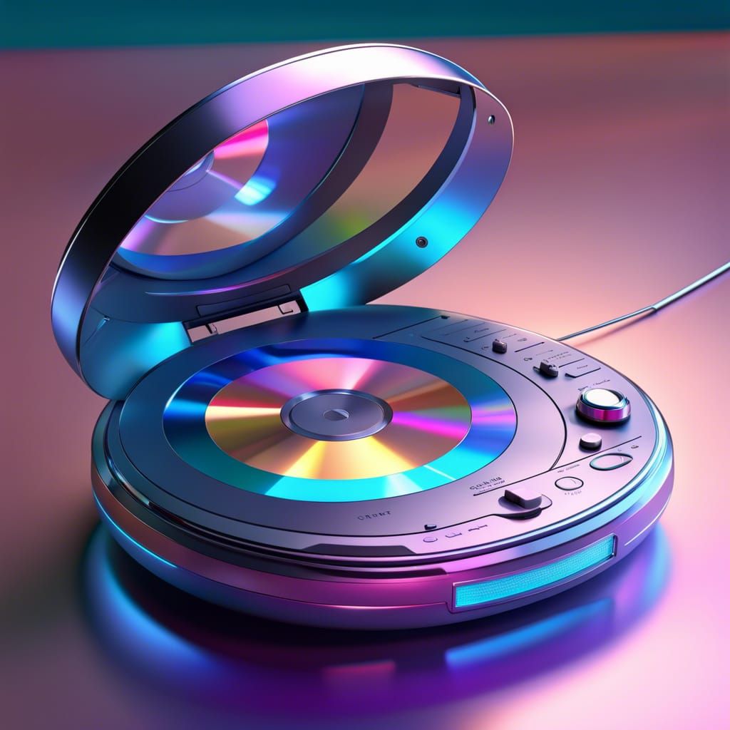 CD player - AI Generated Artwork - NightCafe Creator