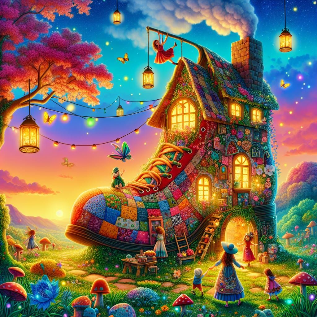 The Woman and the Shoe-House  by @TheStarWarsNerd