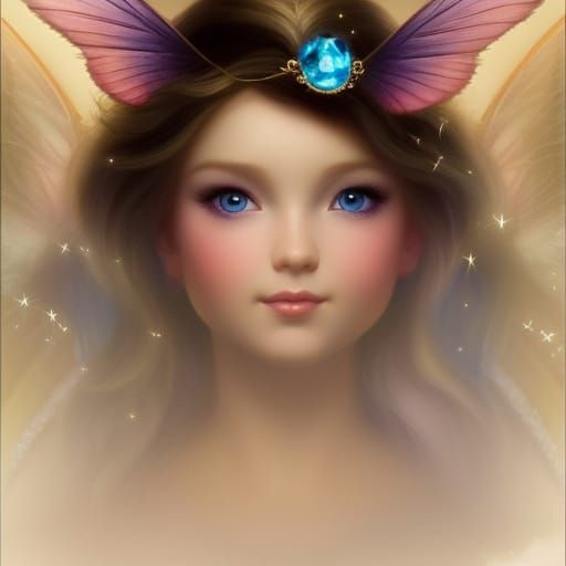 A adorable cute fairy #10 - AI Generated Artwork - NightCafe Creator