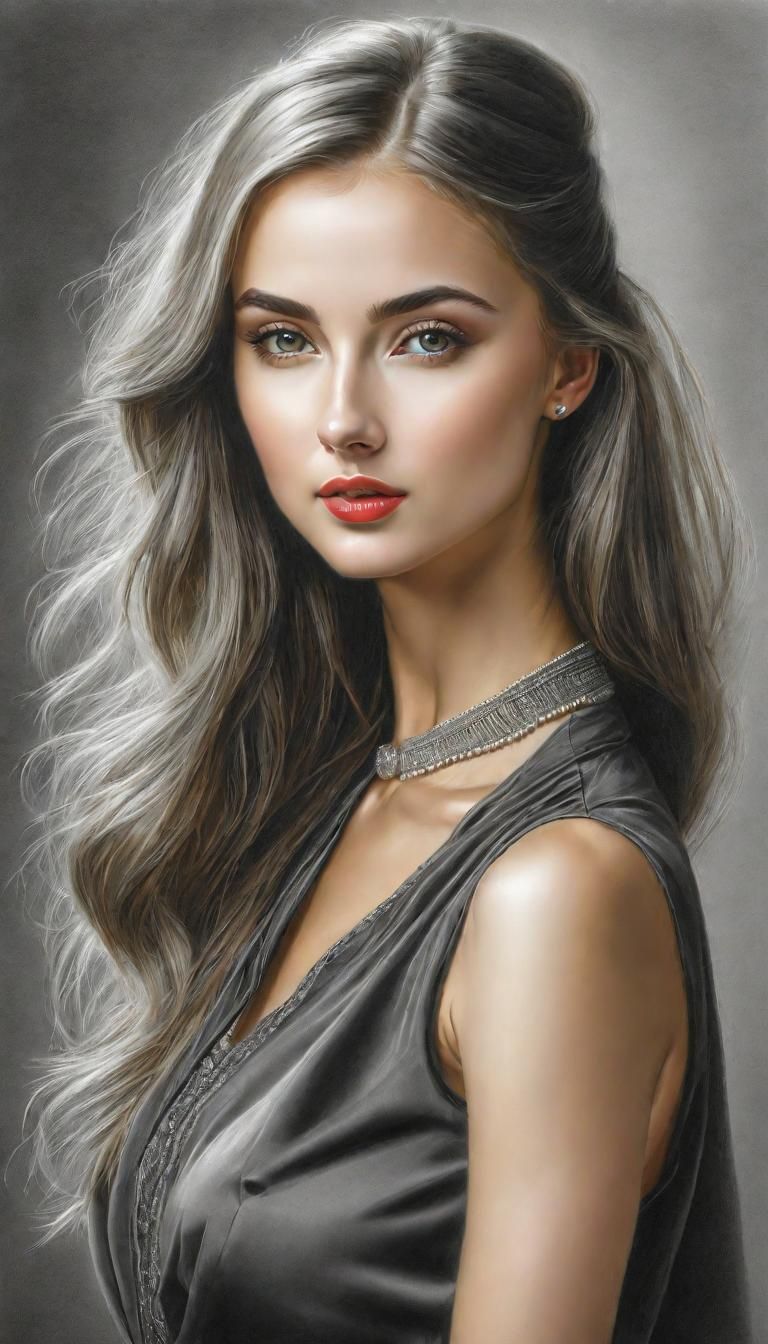 professional portrait a beautifully hot Ukrainian girl from the waist up -  AI Generated Artwork - NightCafe Creator