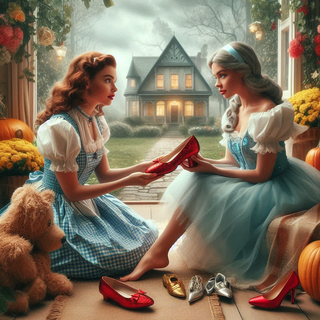 Dorothy and Cinderella 👠