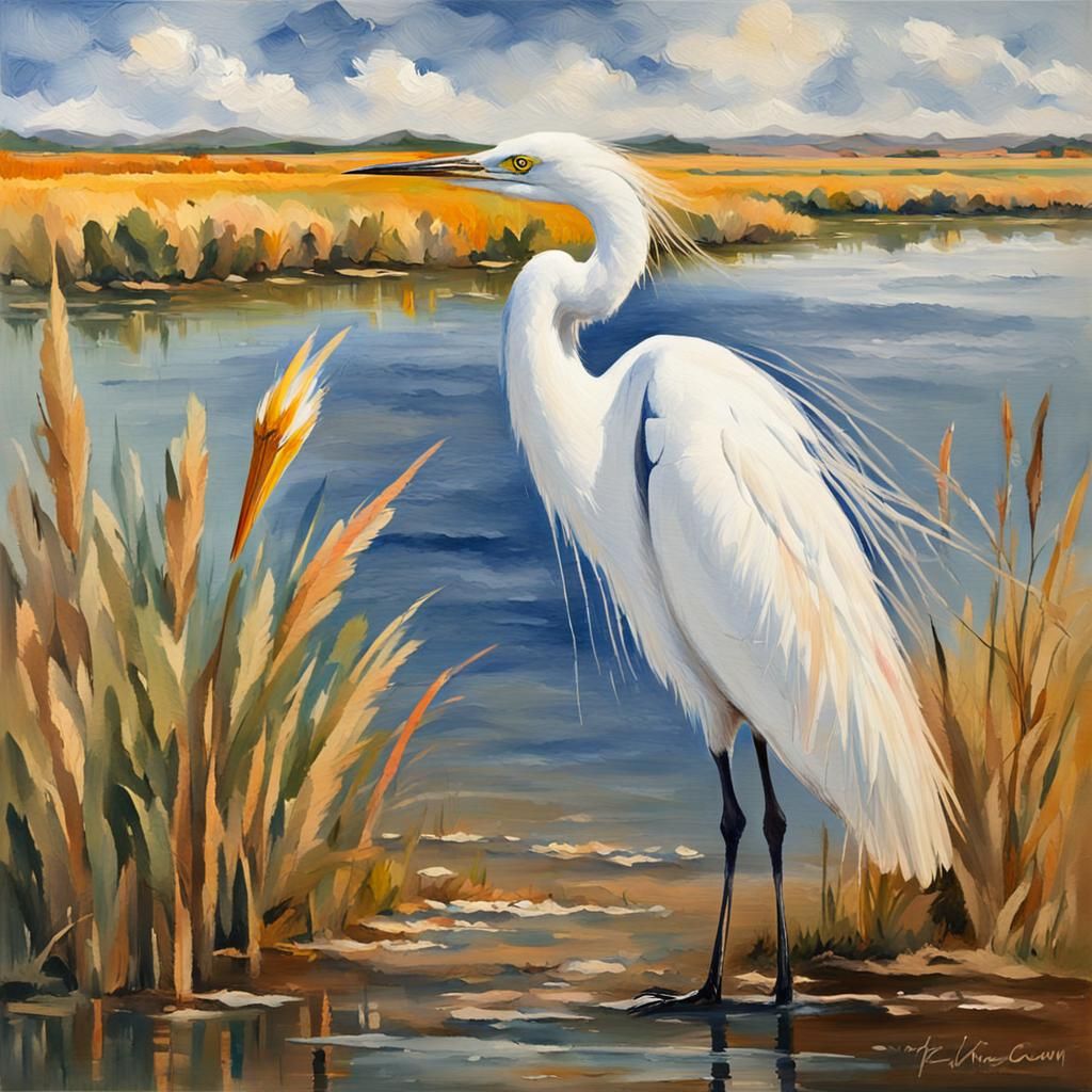 Egret  by @TasunkaWitko59523