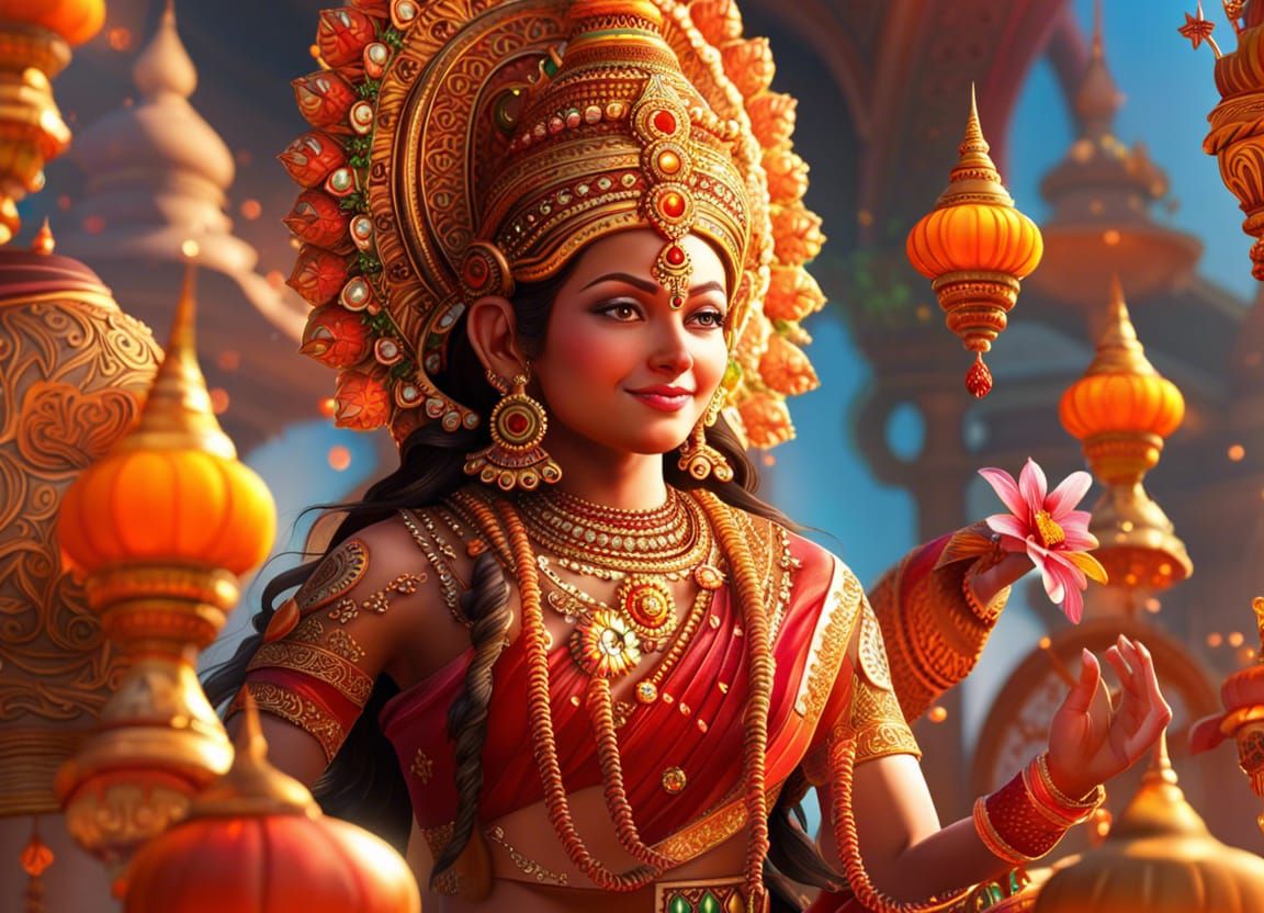 Celebrating India!  by @Dozmoe