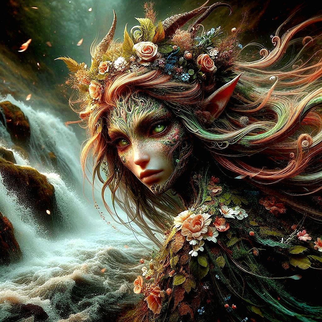 Celtic mythology: Nyk goddess of white water (made her up)