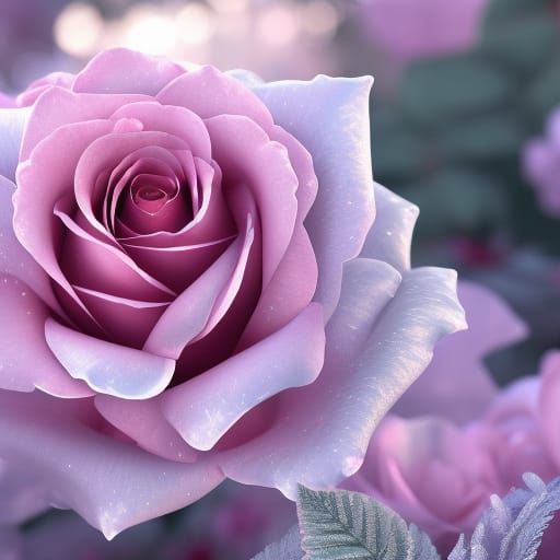 Winter Rose  by @Tommy