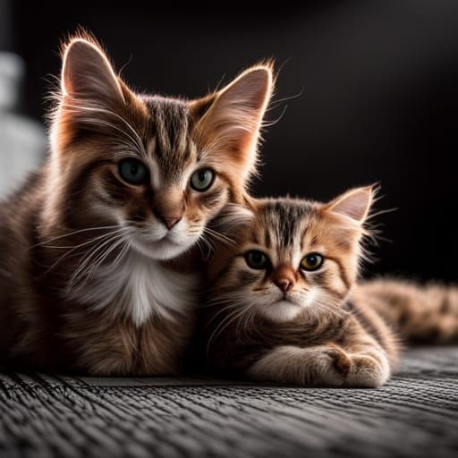 Cute cats  by @undefined