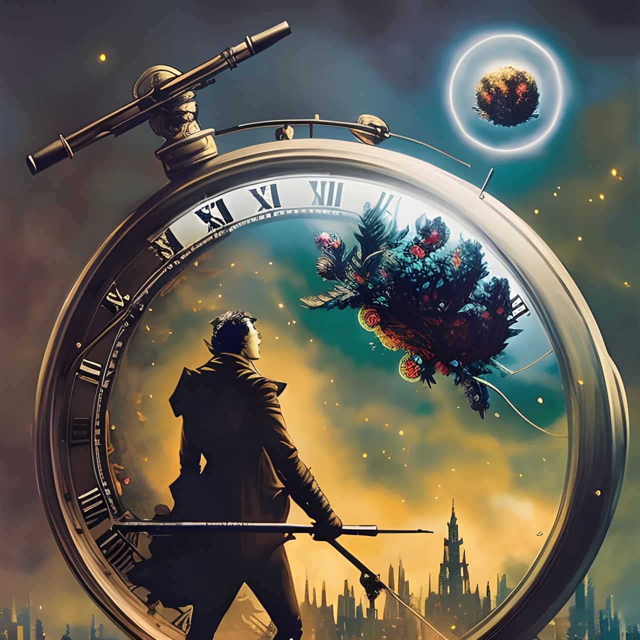 The Time Traveler's Watch  by @Riss