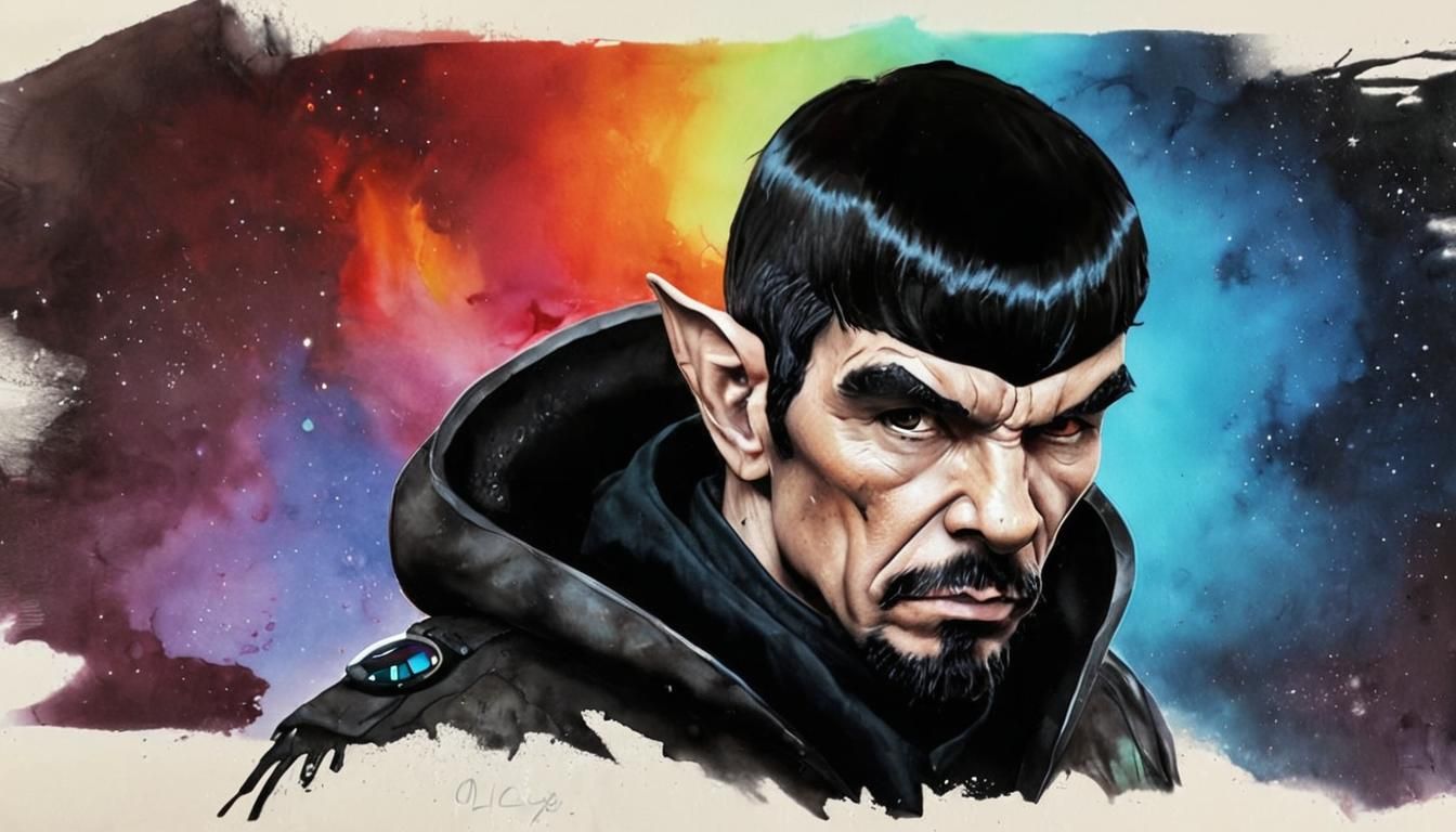 Spock of the Mirror Universe
  by @Lupus
