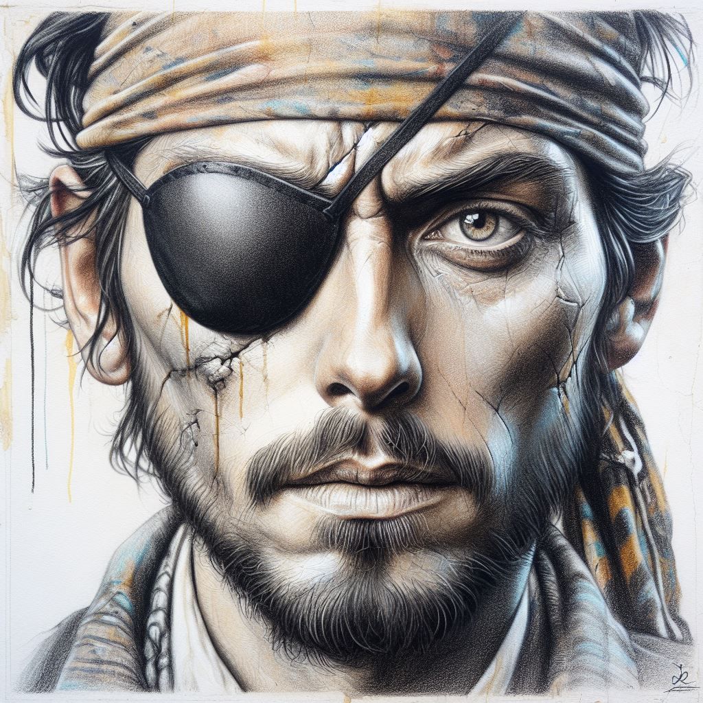 Pirate portrait