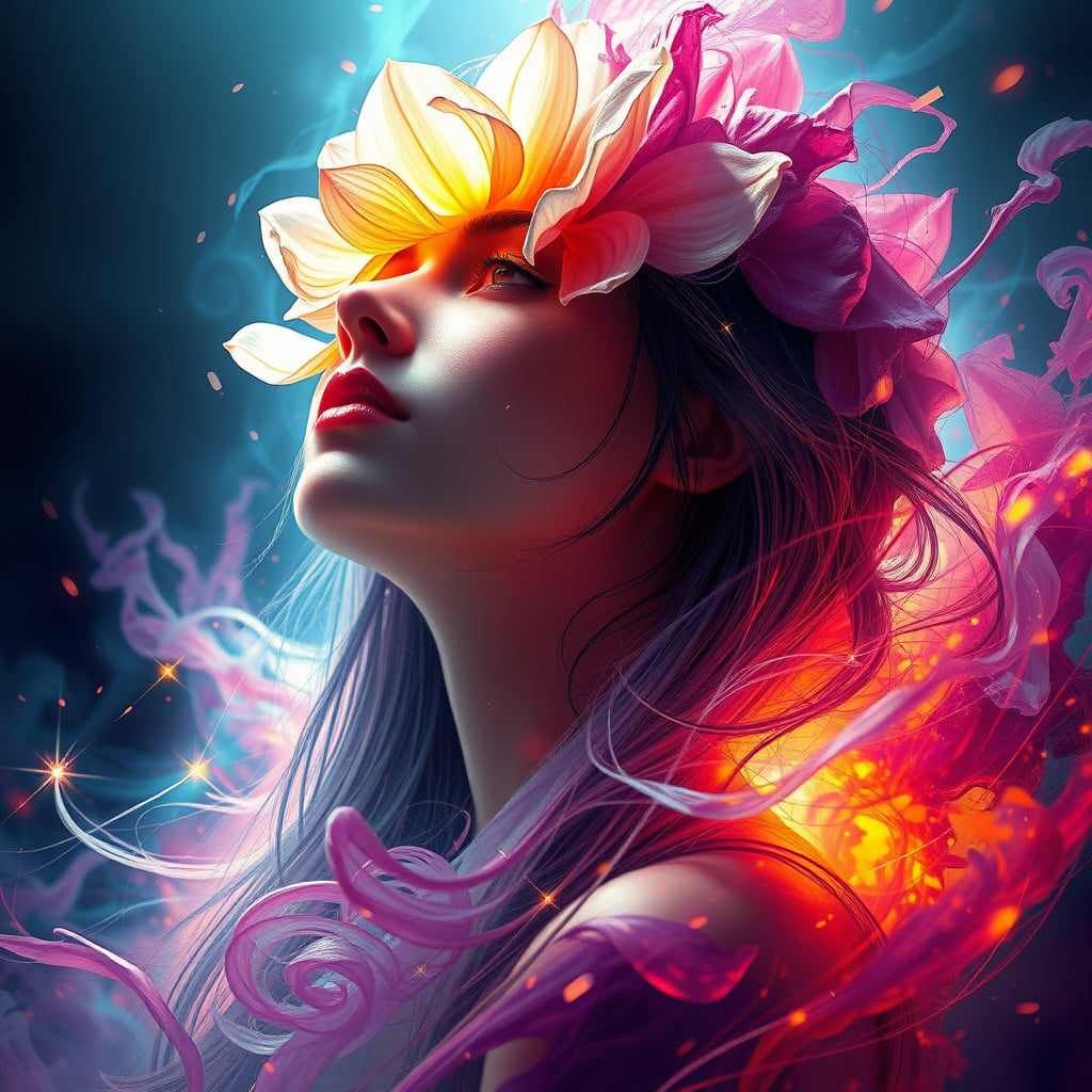 Flower 🌹💐 Girl ❤️😍