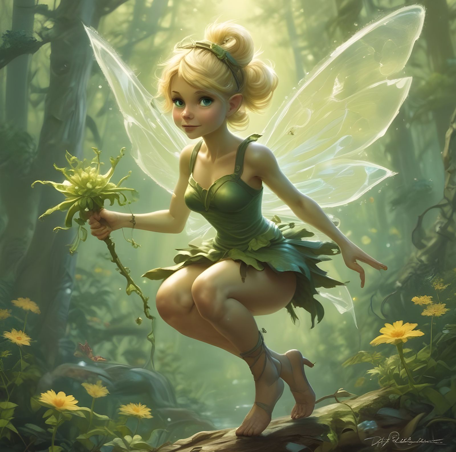 Tinkerbel and Others Fairies
