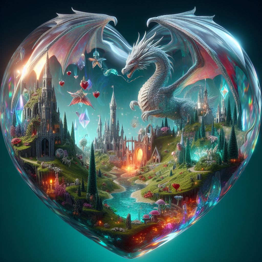 Crystal Heart Dragon Kingdom