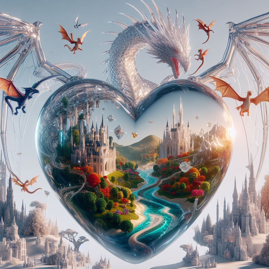 Crystal Heart Dragon Kingdom