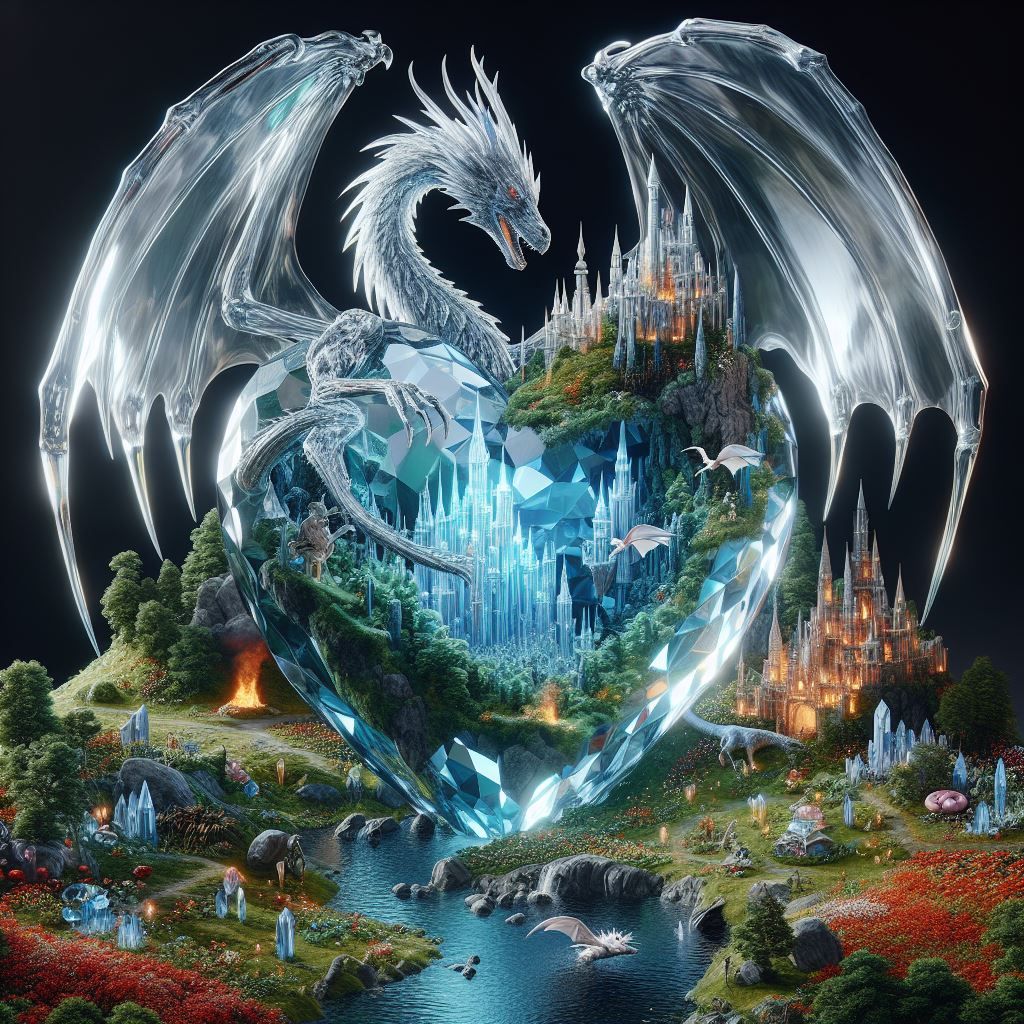 Crystal Heart Dragon Kingdom