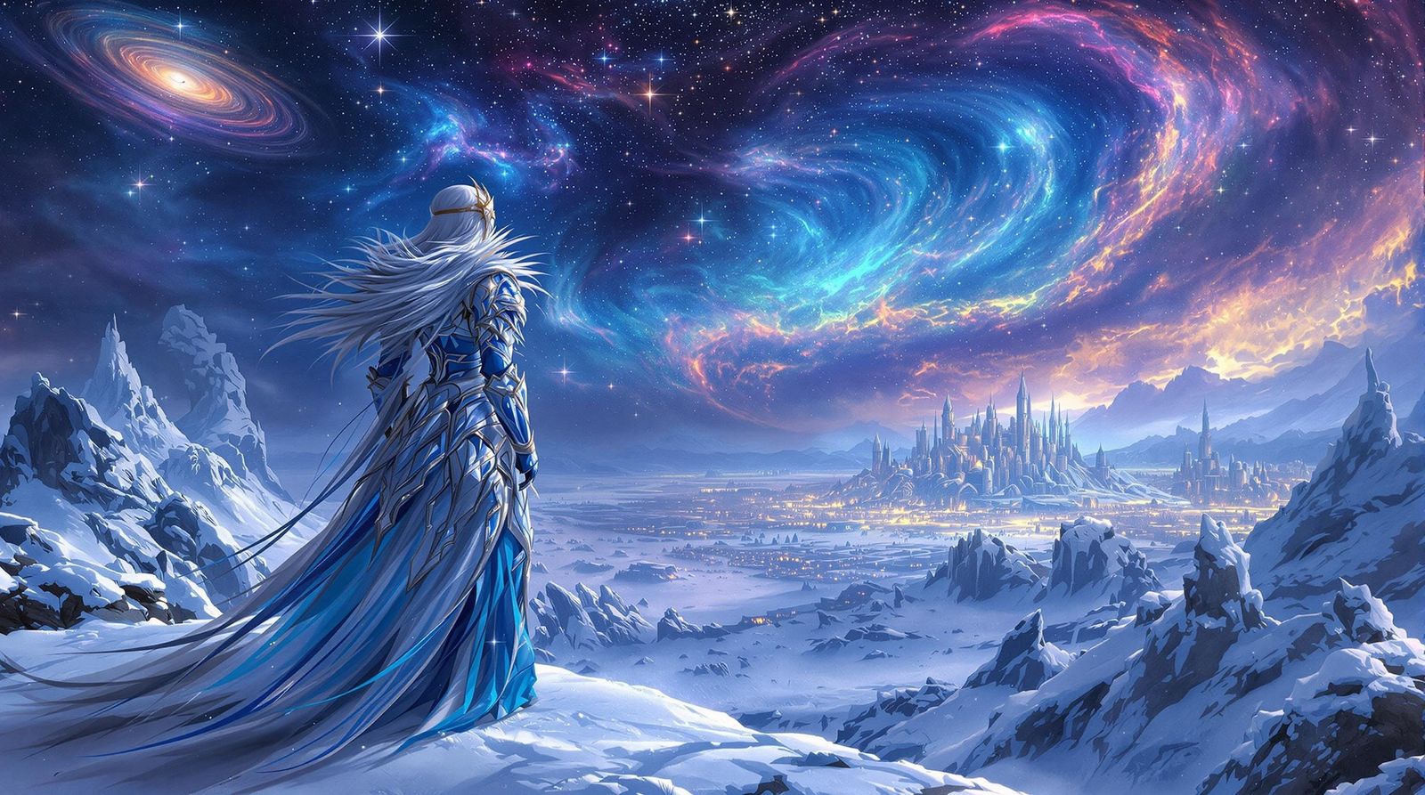 Frozen Majesty: Valkyrie of Frost  by @The Leycer