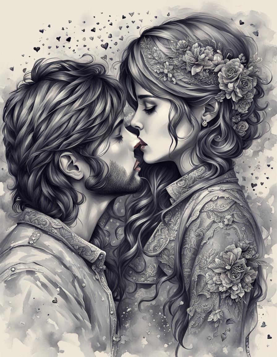 A  K I S S (( my poem )) - Below -