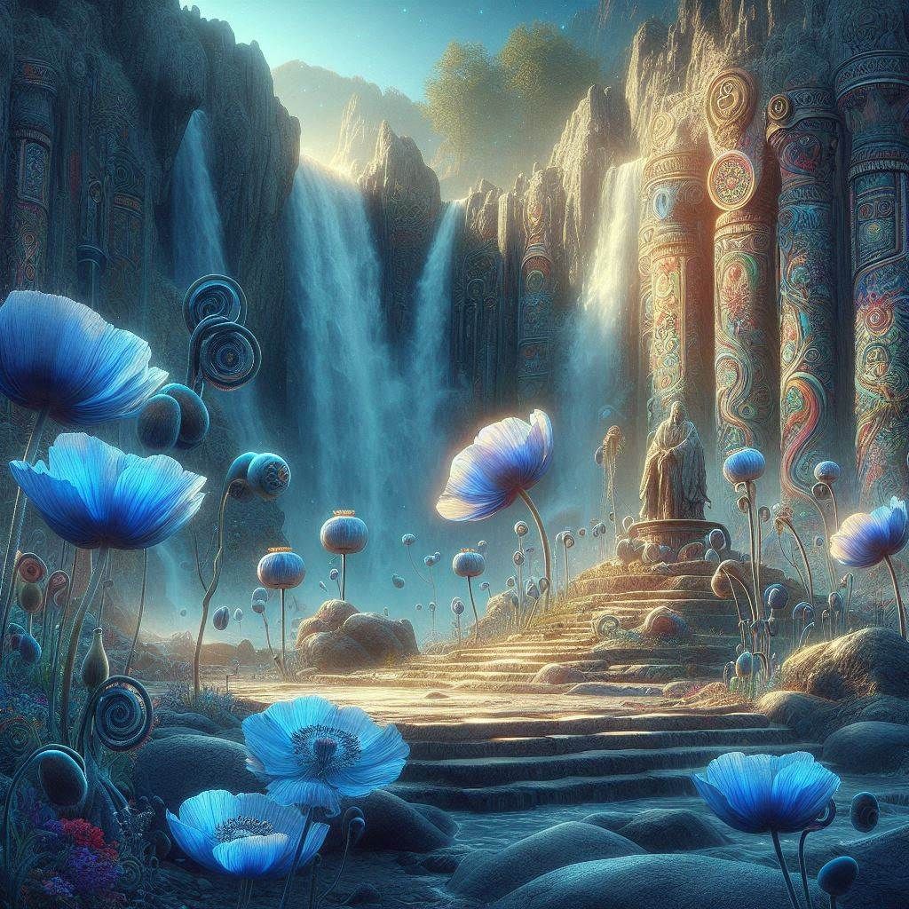 a ceremonial site where the local indigenous conduct rituals...