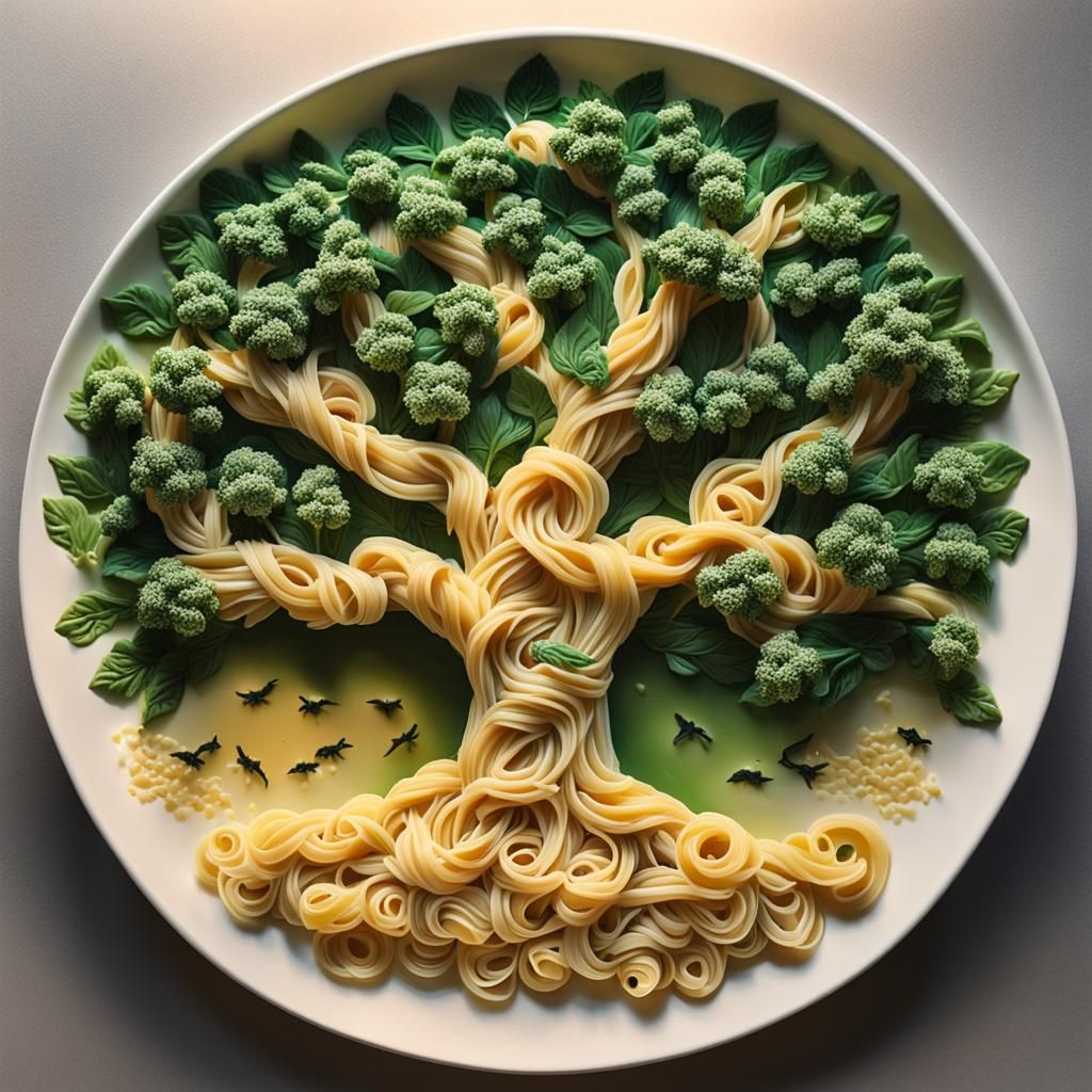 Pasta dell'albero  by @Mangochango