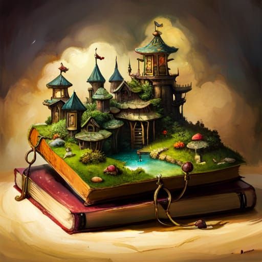 Book world  by @Lady on Fire