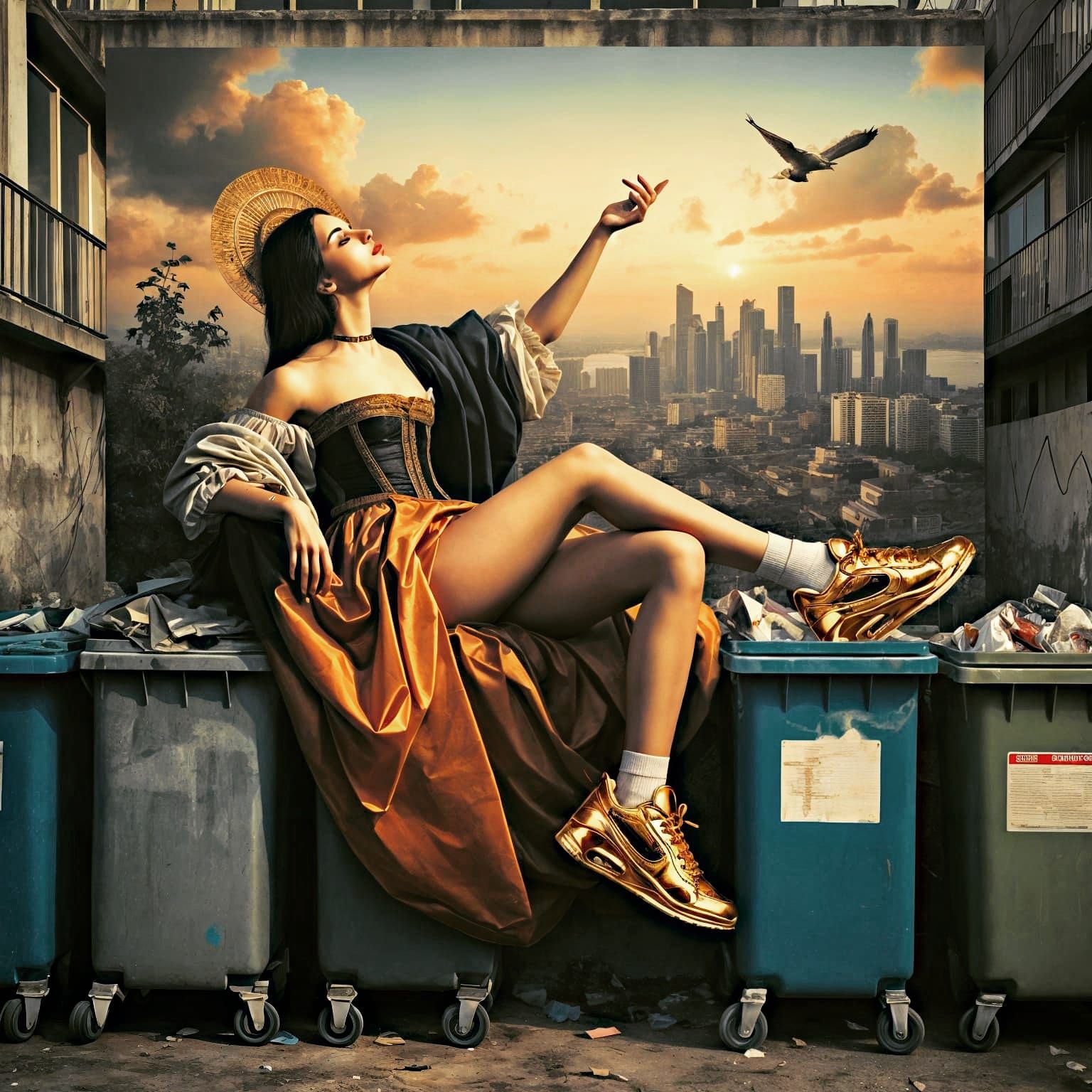 As long as she's beautiful and well dressed...