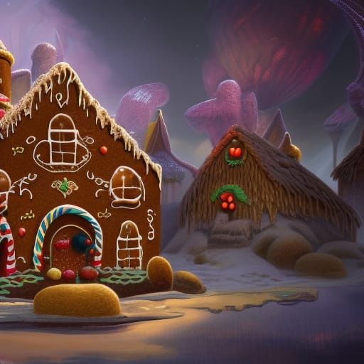 Gingerbread house