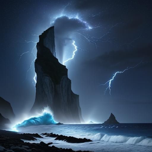 lightning storm
