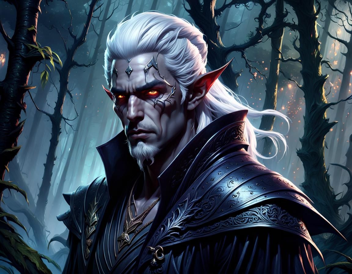 Black elf  by @Dark Magoo