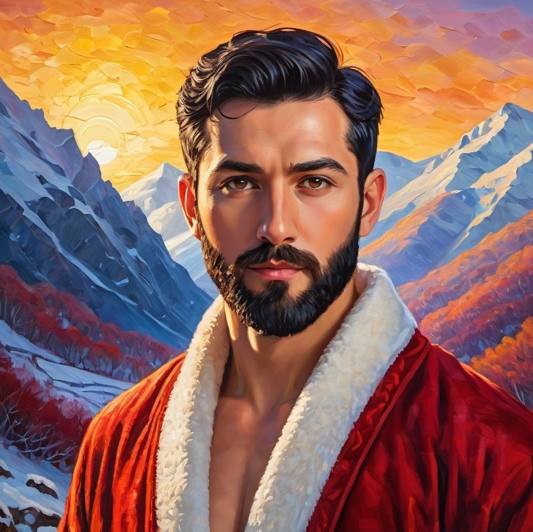 Shamsī   · شمسي   ·  a  gorgeous handsome bearded   man   in...