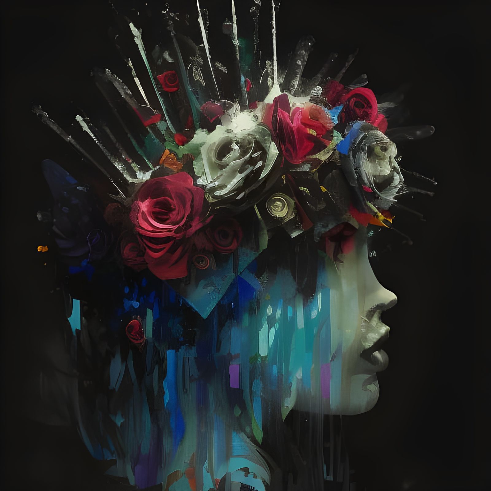 Crown of Roses  by @Ace Of Spades