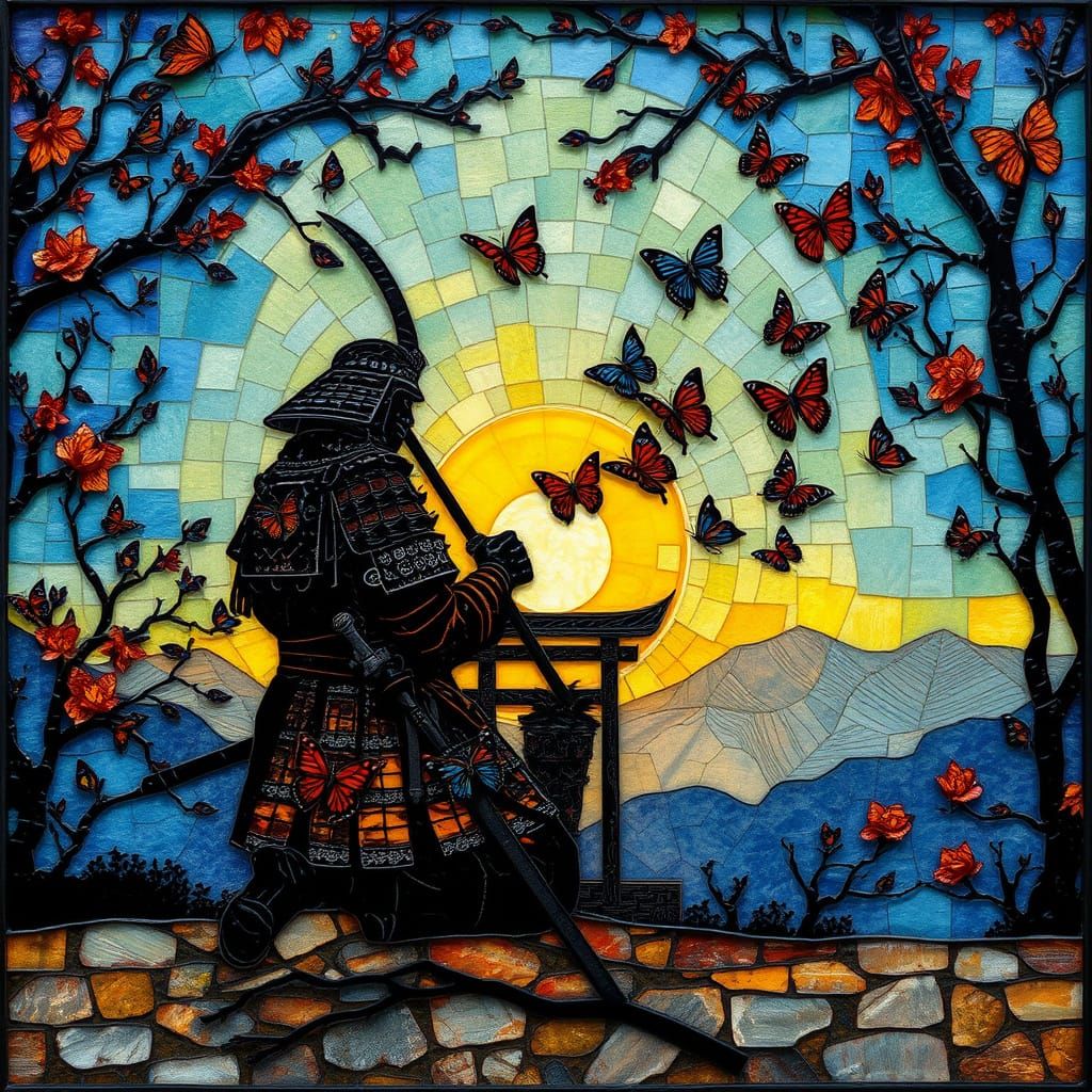 An Offering at Sunset  by @Mason