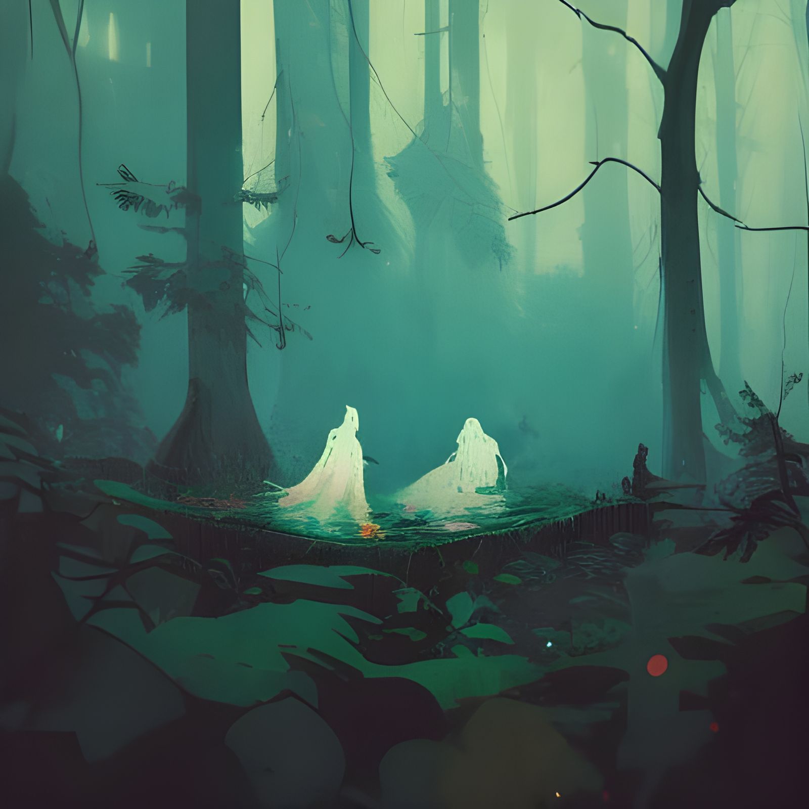 Ghosts in the woods